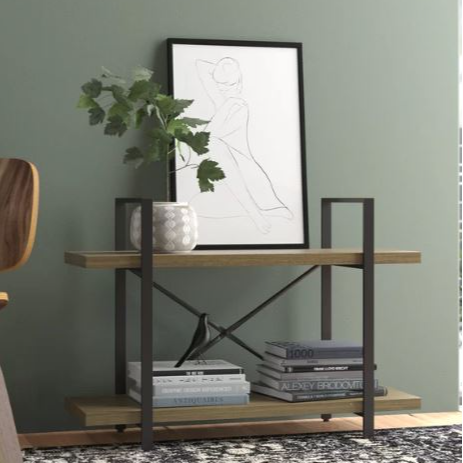 Steel Etagere Bookcase