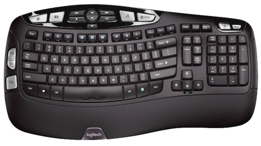 Logitech K350 Wireless Ergonomic Keyboard