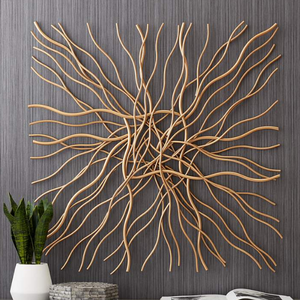 Metal Gold Wall Art