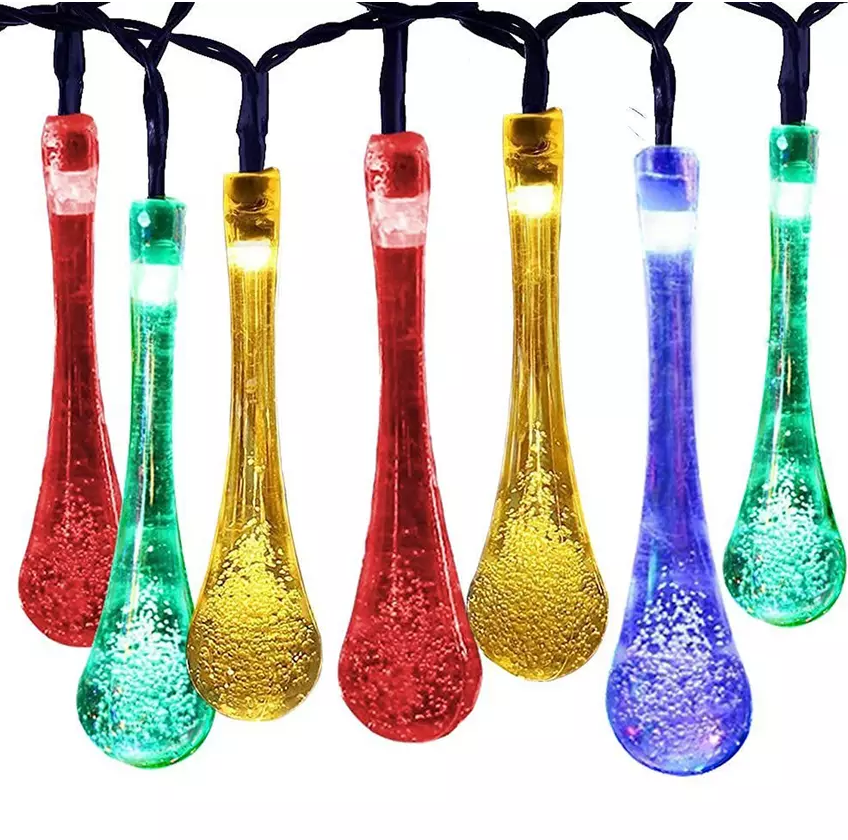 30 LED Waterproof Multi-Color Solar Fairy String Lights