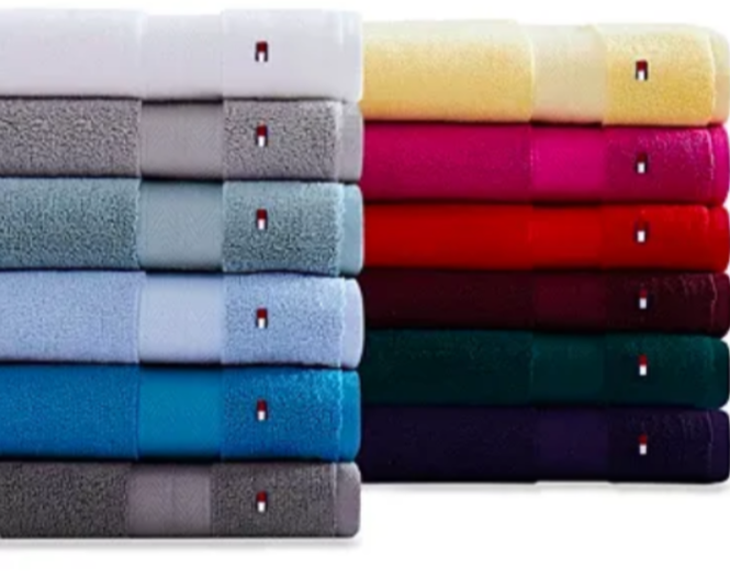 Tommy Hilfiger Cotton Bath Towel