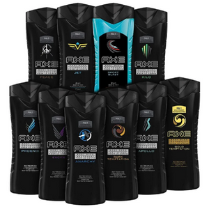 10-Pack AXE Shower Gels