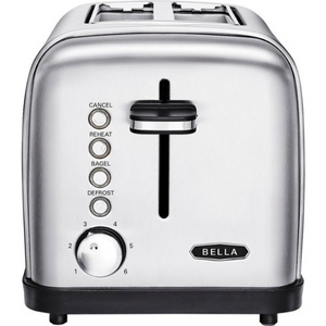 Bella 2-Slice Stainless Steel Toaster