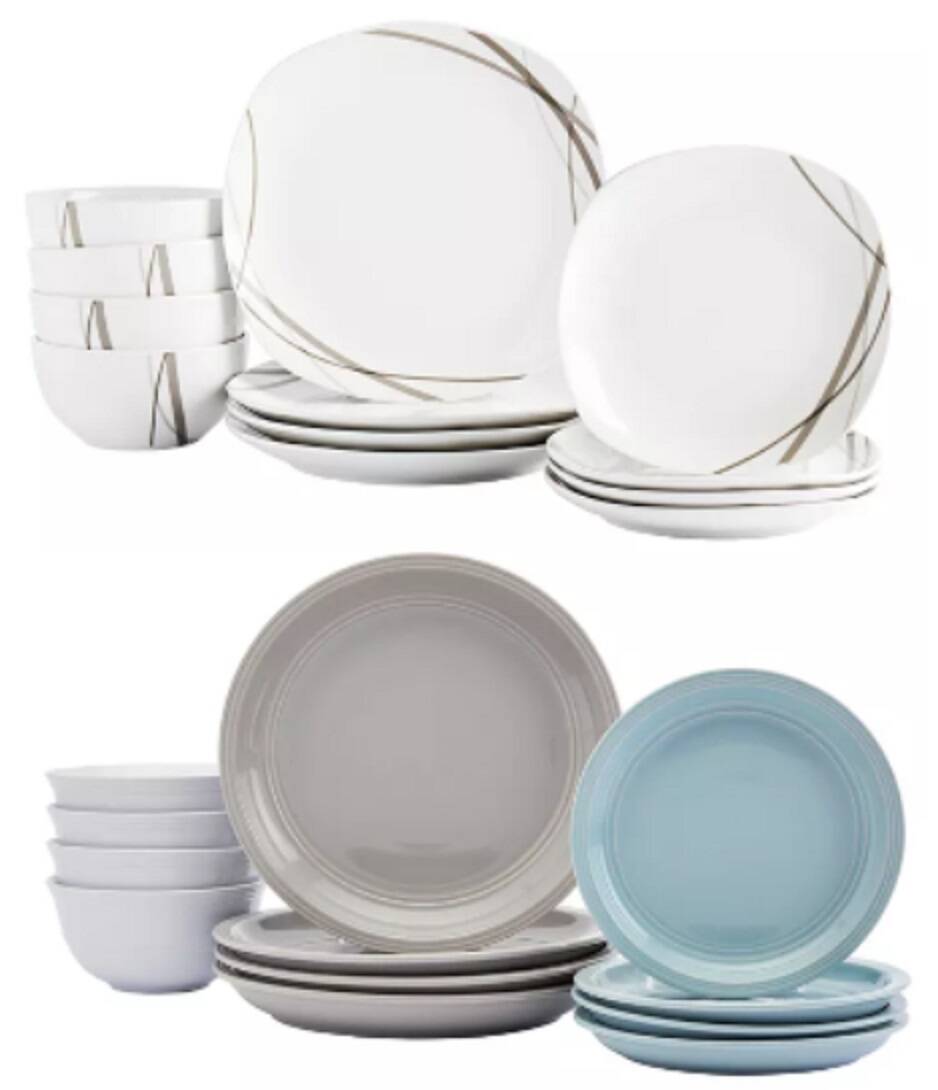 Up to 65% Off 12-Piece Dinnerware Sets @Macy's