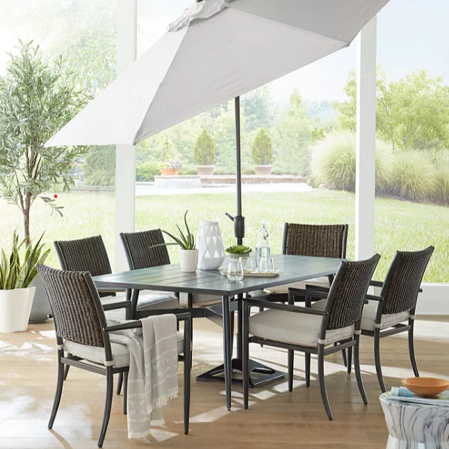 7-Piece Outdoor Cushion Dining Set