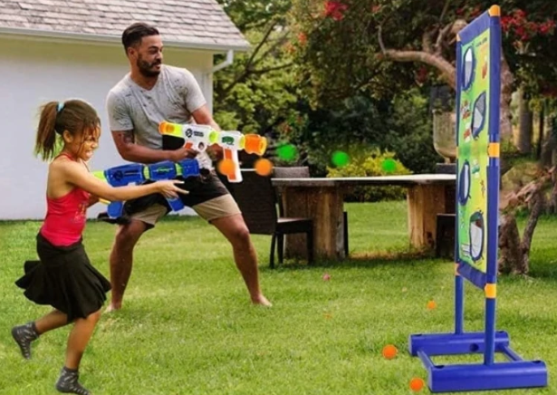 Beach Party Air Blaster Shooting Game