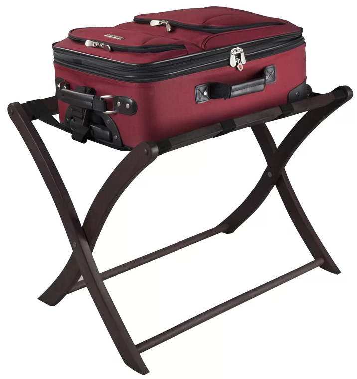 Folding Wood Luggage Rack