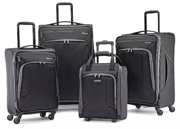 American Tourister 4 Piece Spinner Luggage Set