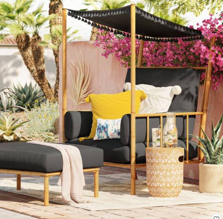 Canopy Patio Accent Chair