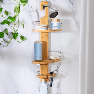 Honey-Can-Do Bamboo Shower Caddy