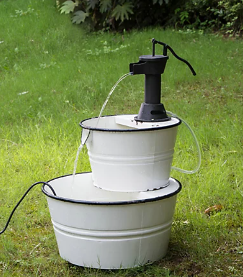 Two Tier Bucket Fountain