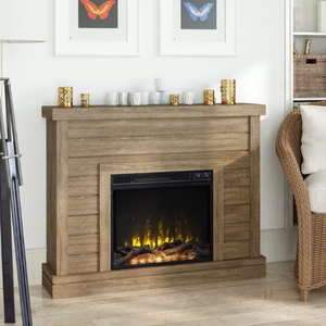 Wall Mantel Electric Fireplace