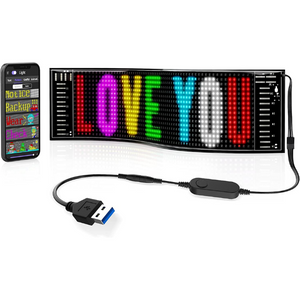 Bluetooth Custom Text LED Sign w/ App