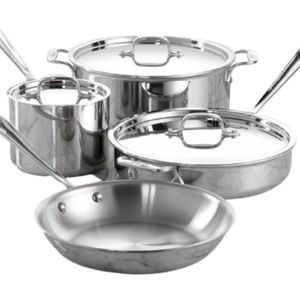 7-Piece Stainless Steel Cookware Set