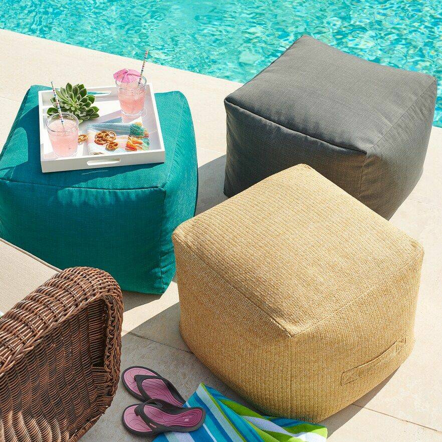 Sonoma Outdoor Poufs