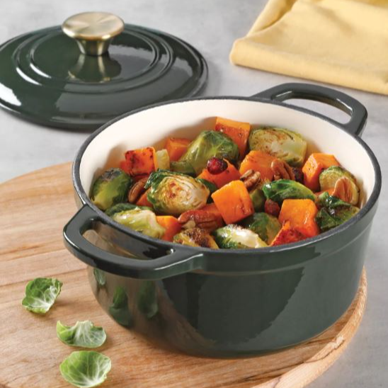 2Qt. Enameled Cast Iron Dutch Oven