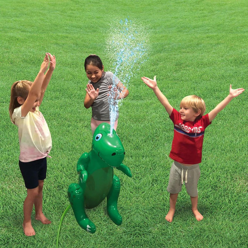 Inflatable Dino Splash Sprinkler