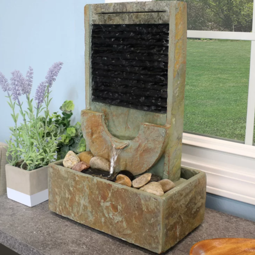 Stone Tabletop Water Fountain