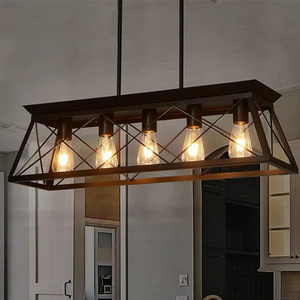 5-Light Kitchen Island Pendant