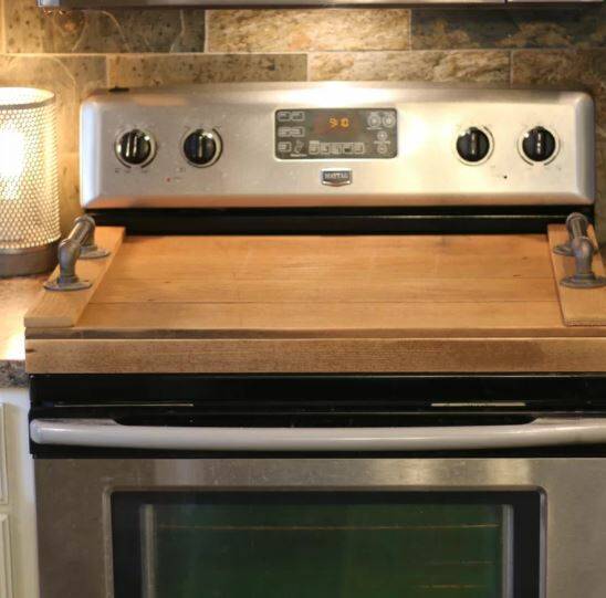 Wood Gas Stove Top Cover