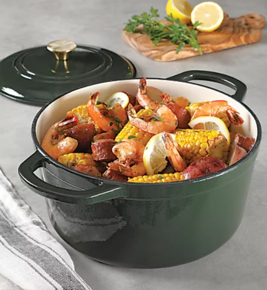 Enameled Cast Iron 6Qt. Dutch Oven