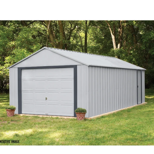 Metal Peak Roof 12'  x 24' Storage Shed