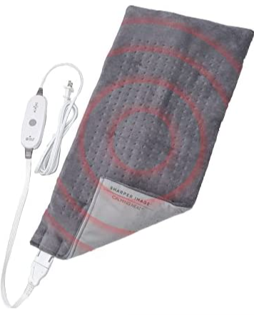 Sharper Image Massage Weighted Heat Pad