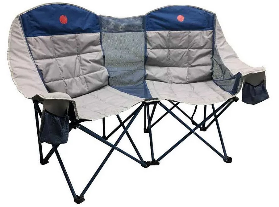 Double Loveseat Folding Camp Chair