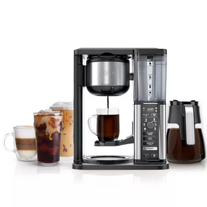 Ninja Coffee Maker w/ Frother & Glass Carafe + $20 KC