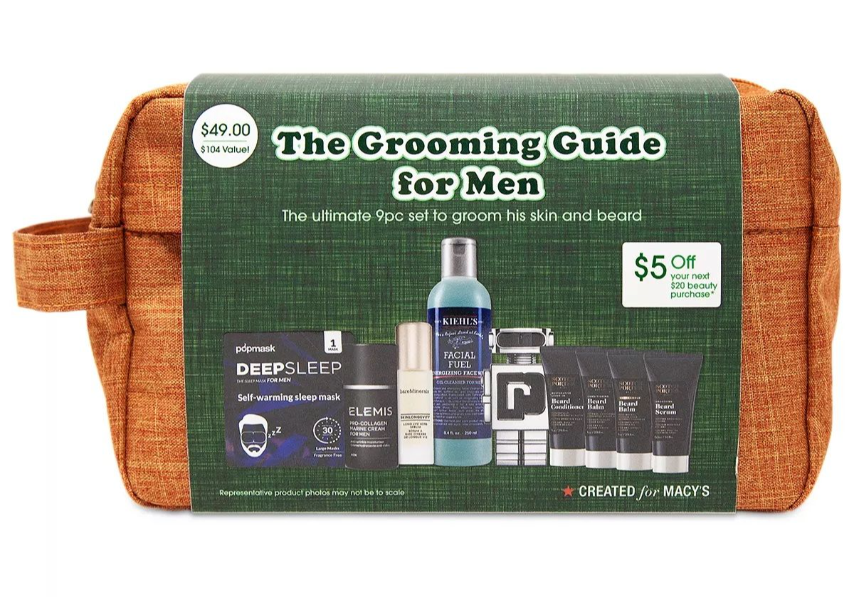 The Grooming Guide For Men 9-Piece Set