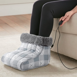 Flannel Heated Foot Warmer