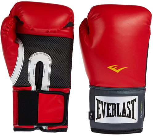 Everlast 16 Oz. Red Pro Style Training Gloves