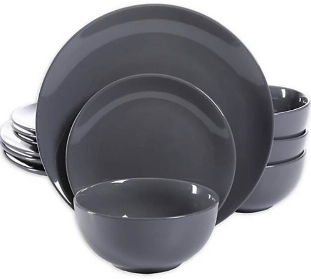 Simply Essential 12-Piece Dinnerware Set