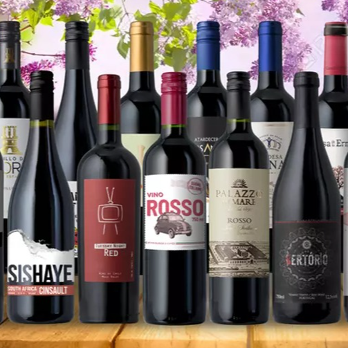 15-Bottle Spring Red Wine Variety