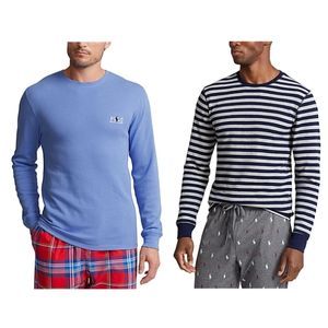 Polo Ralph Lauren Waffle-Knit Thermal Shirts