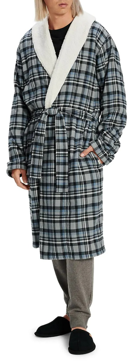 UGG Women's Kalib Plaid Robe