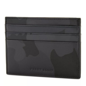 Perry Ellis Men's Leather Card Case