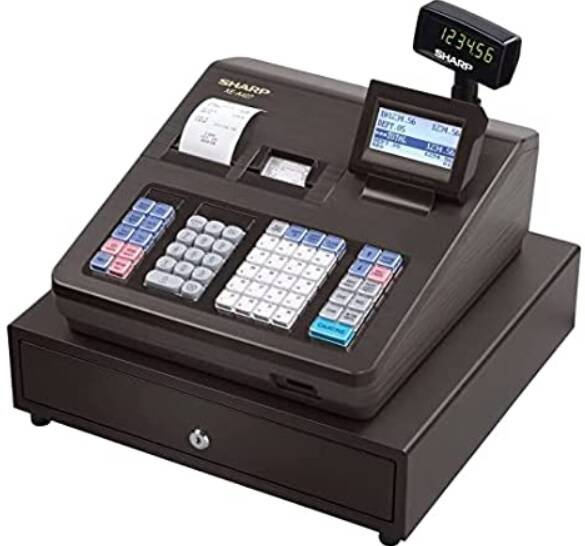 Sharp Thermal 99 Dept Cash Register