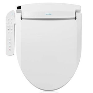 Brondell Heated Massage Bidet Seat Bidet Toilet Seat w/ Nightlight