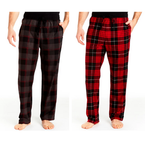 Men's Plaid Flannel Pajama Pants