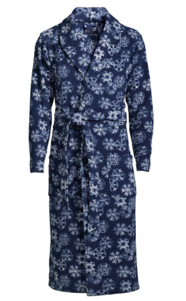 Land's End Men's Fleece Robe