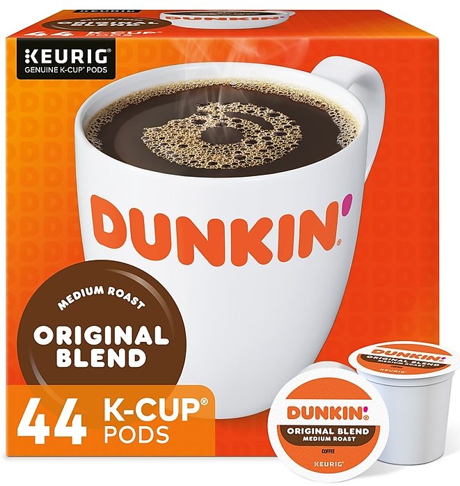 44-Count Dunkin' Donuts Original Blend Coffee K-Cups