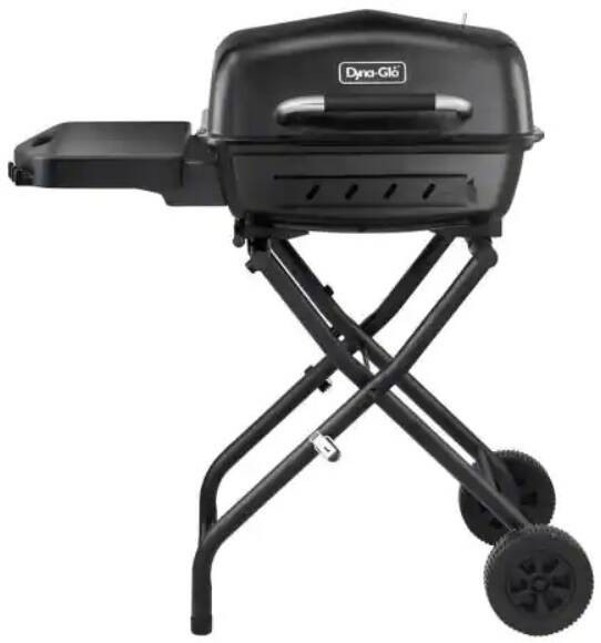 Portable Wheeled Charcoal Grill