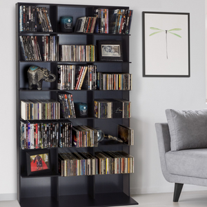 Freestanding 60'' Media Storage Cabinet