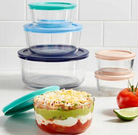 Pyrex 12-Piece Glass Storage Set