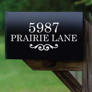 Personalized Mailbox Decal