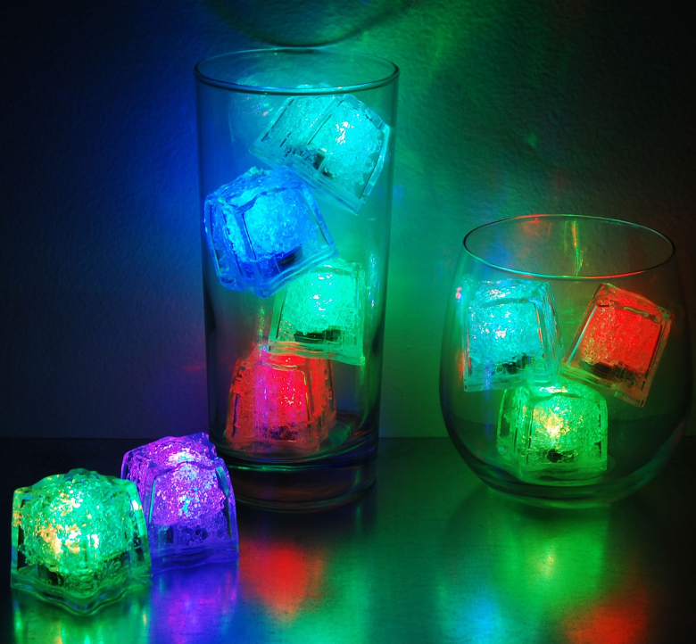 9-Pack Multi-Color LED Light Cubes