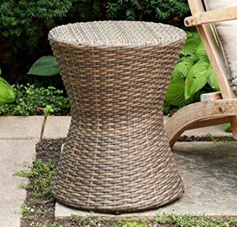 Wicket Patio Stool/ End Table