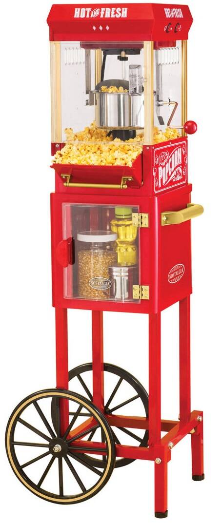 Nostalgia Vintage 2.5-oz. Popcorn Cart