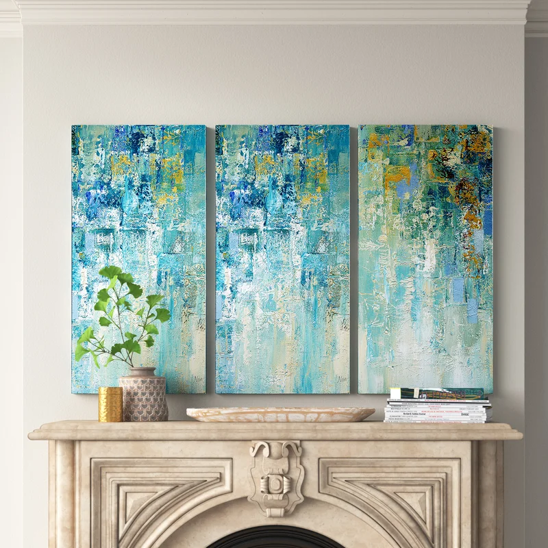 3-Piece Wrapped Canvas Painting